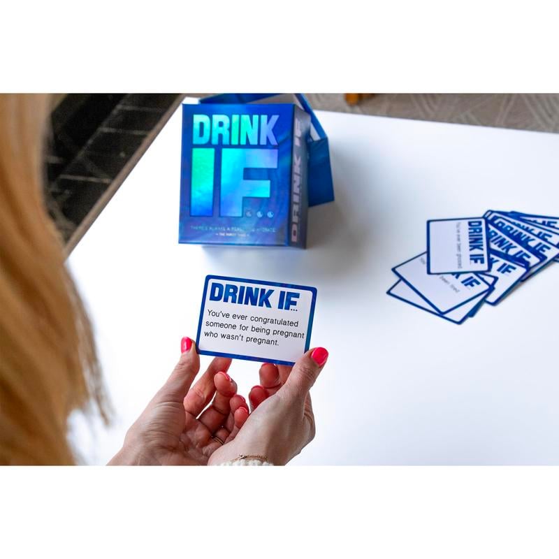 🏆Drink IF... Hilarious Adult Drinking Game. Party Card Game for Friends & Family to get You Buzzed & Drunk