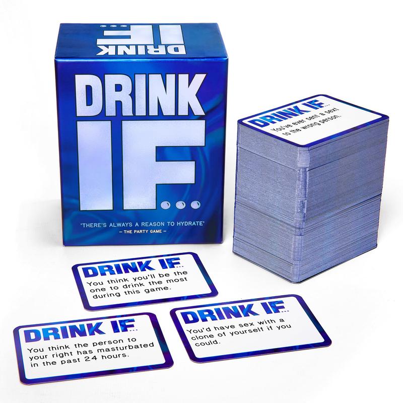 🏆Drink IF... Hilarious Adult Drinking Game. Party Card Game for Friends & Family to get You Buzzed & Drunk